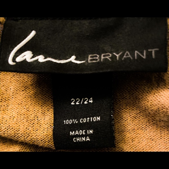 Lane Bryant 22/24 long sleeve zip cardigan tan - Picture 2 of 5